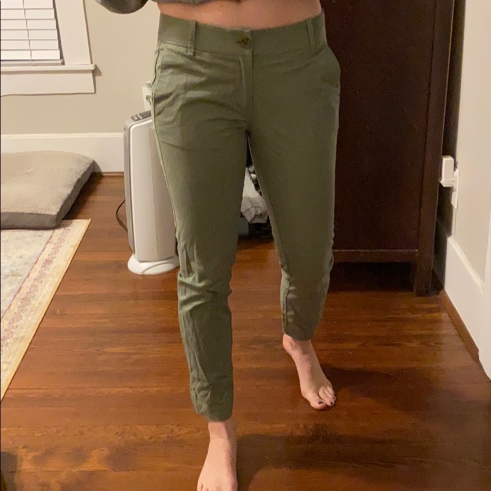 Frankie chino by JCrew in Olive
